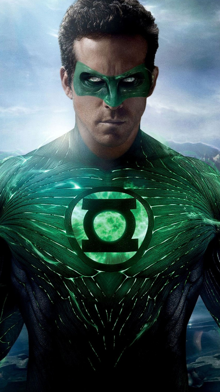 Обои зеленый фонарь, Хэл Джордан, фильм, боевик, вымышленный персонаж в разрешении 750x1334