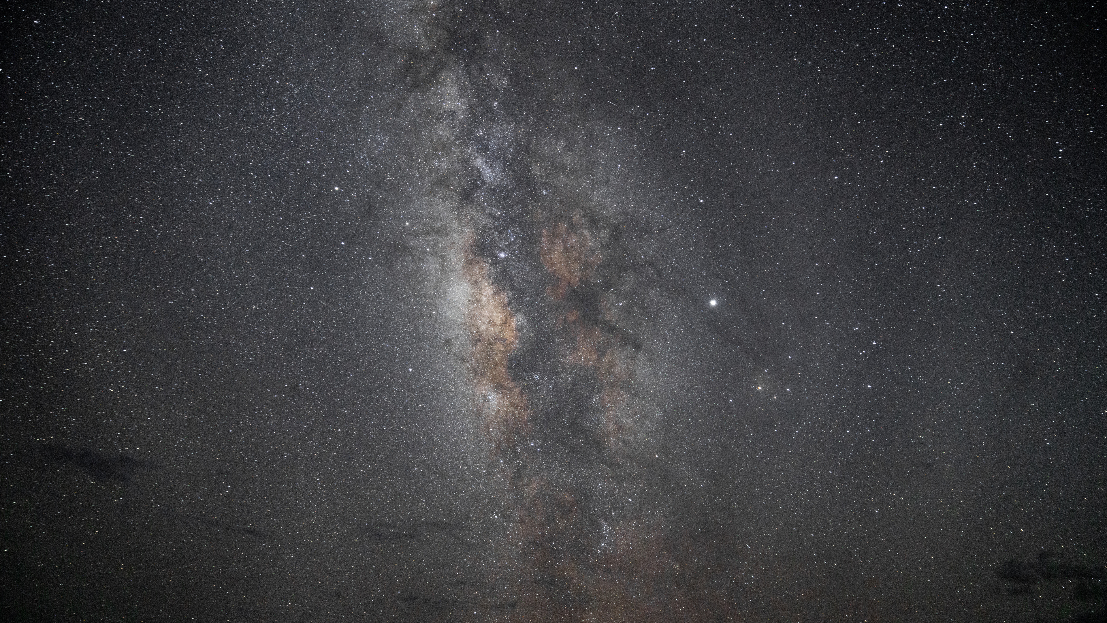 Обои Млечный Путь, атмосфера, Астрономия, Галактика, астрономический объект в разрешении 3840x2160