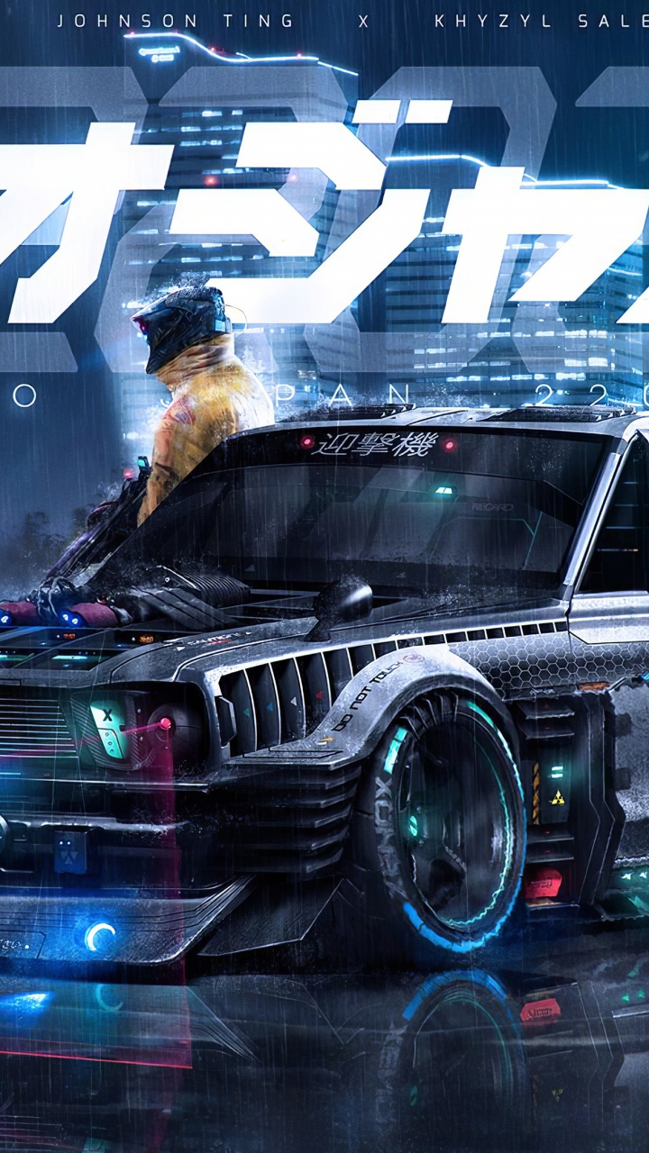 Обои легковые автомобили, Арт-авто, спорткар, honda s2000, Honda Motor Company в разрешении 720x1280