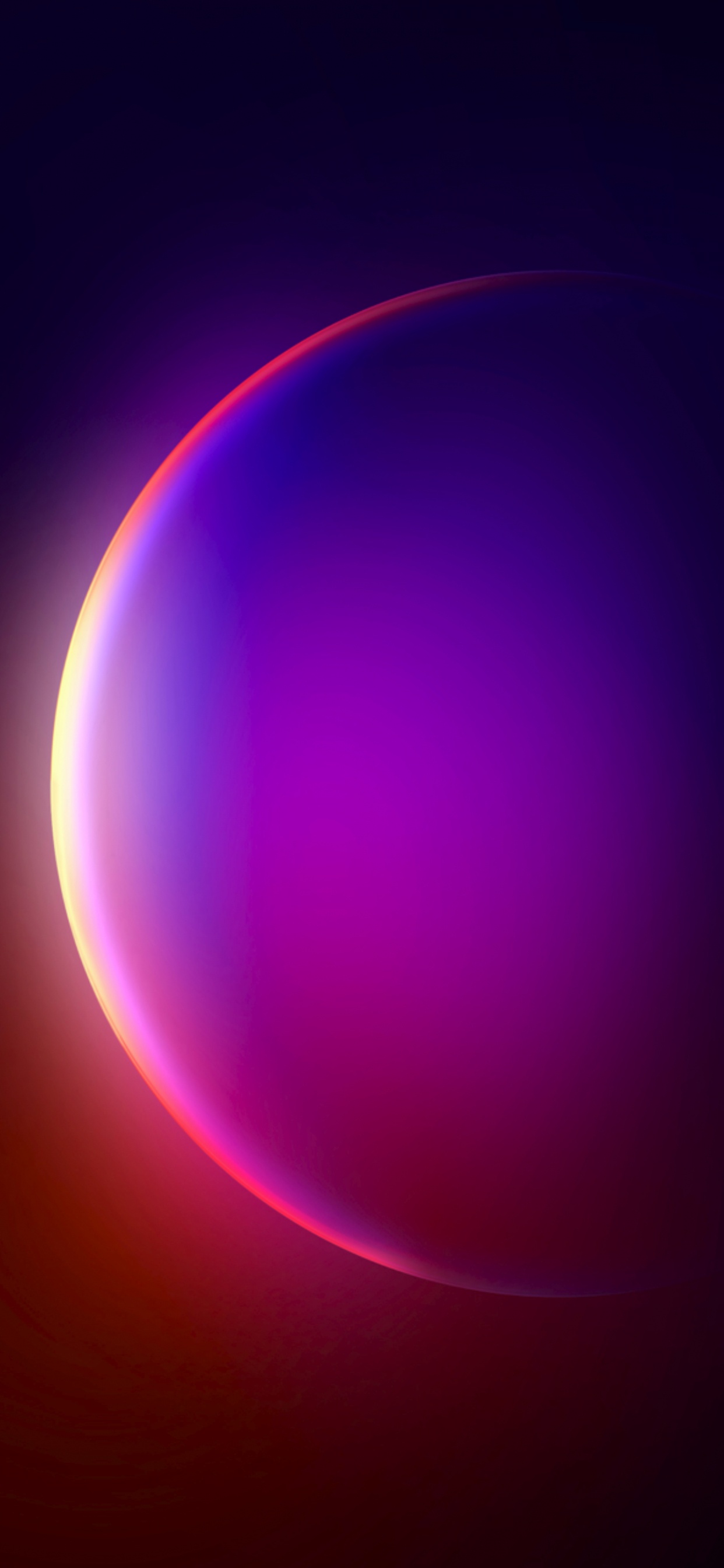 Обои атмосфера, земля, атмосфера земли, геометрия, красочность в разрешении 1242x2688