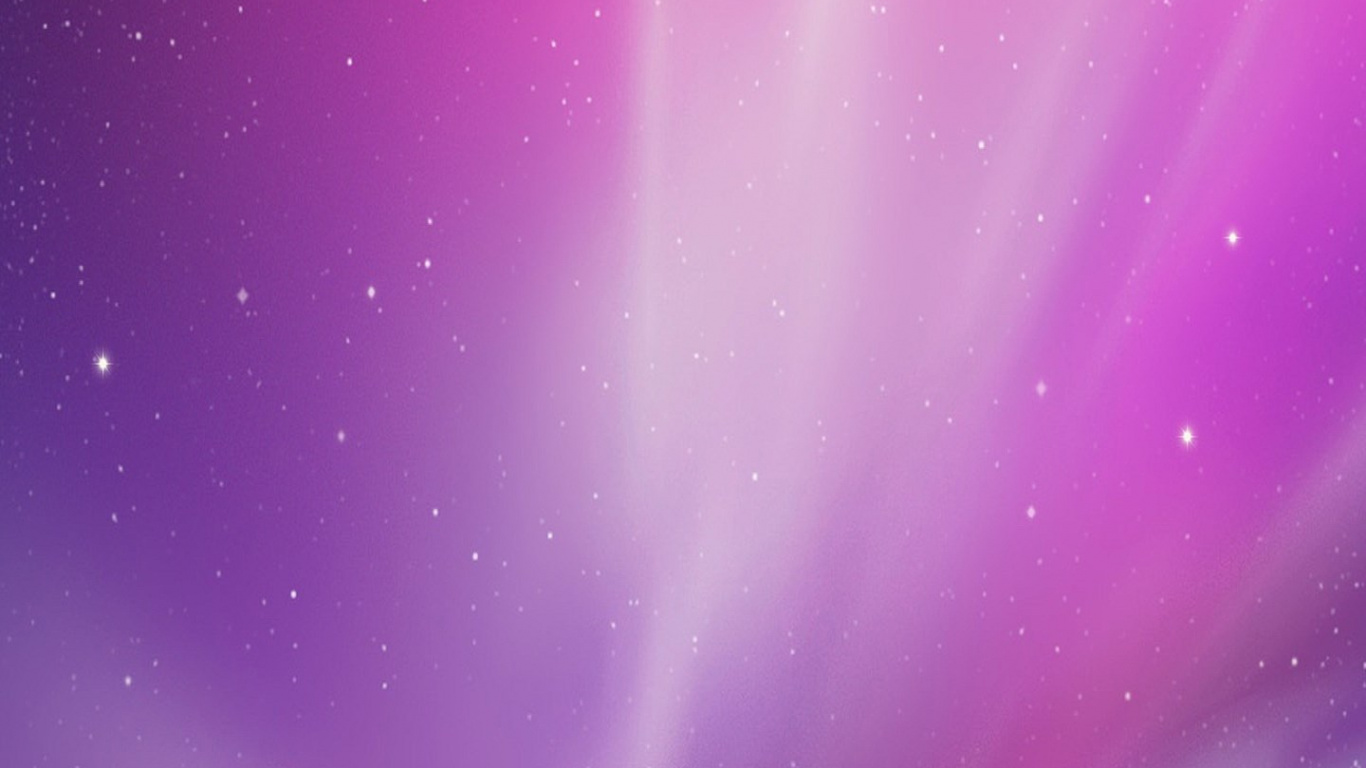Обои операционные системы, пурпурный цвет, космос, небо, Фиолетовый в разрешении 1366x768