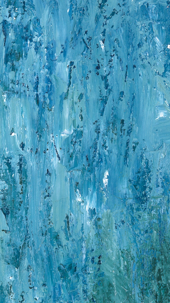 Обои текстура, акварельная живопись, цвет, синий, замораживание в разрешении 720x1280