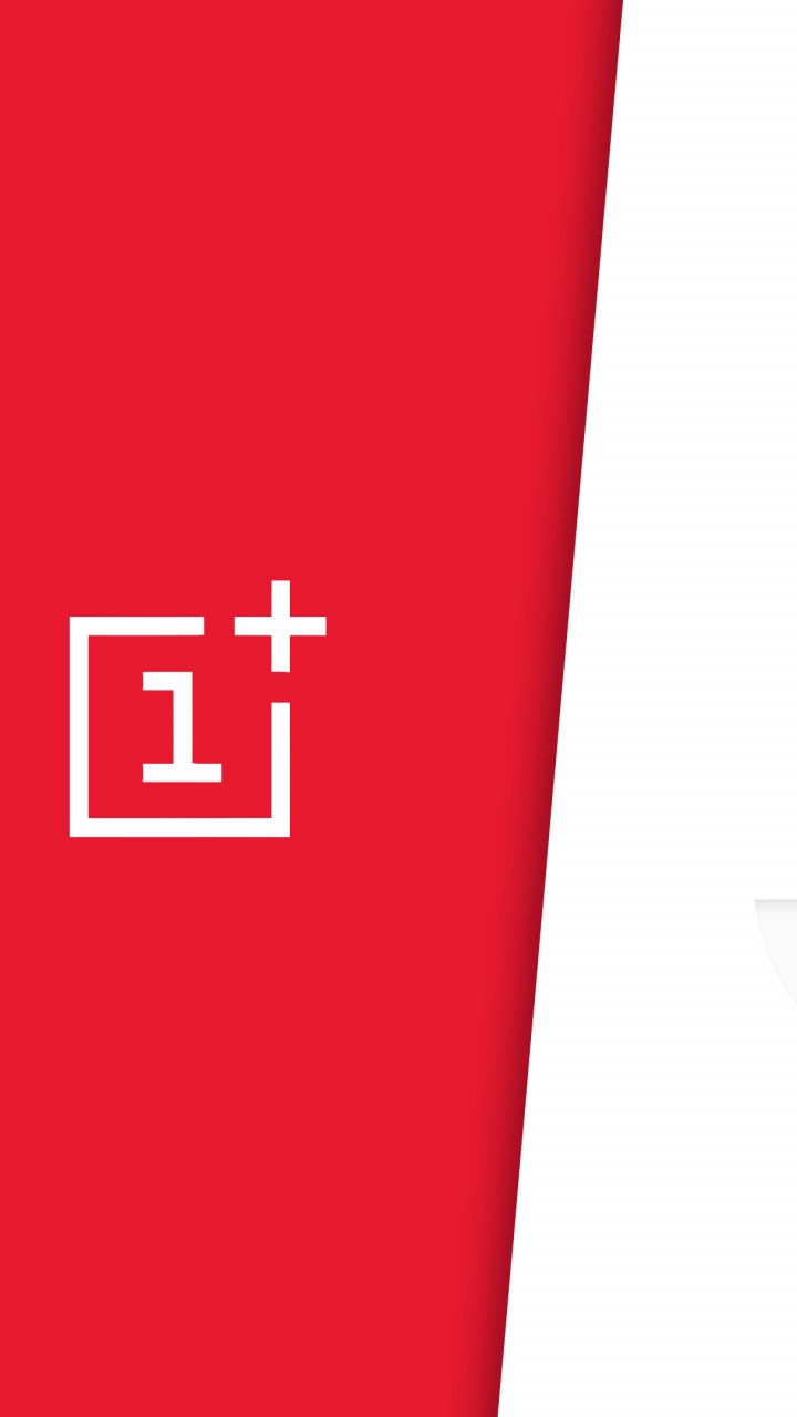 Обои один плюс два, лого, марка, красный цвет, текст в разрешении 720x1280