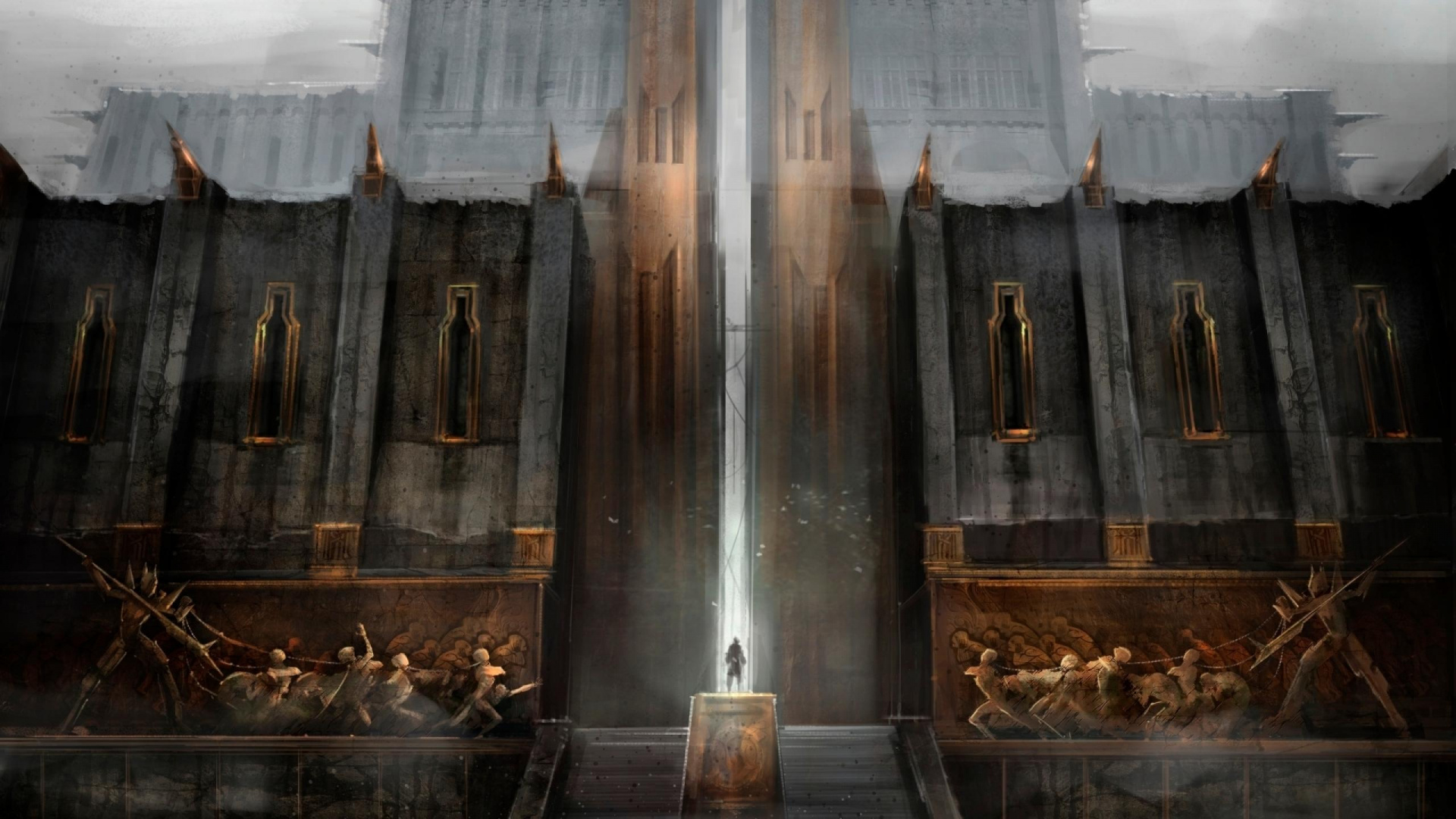 Обои Драгон эйдж ii, дракон возраст происхождение, bioware, dragon age inquisition, Мередит век дракона косплей в разрешении 1920x1080