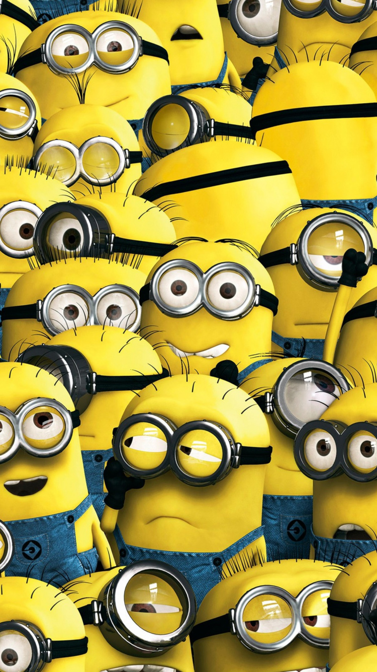 Обои подручные, желтый, смайлик, улыбка, улыбчивый в разрешении 750x1334