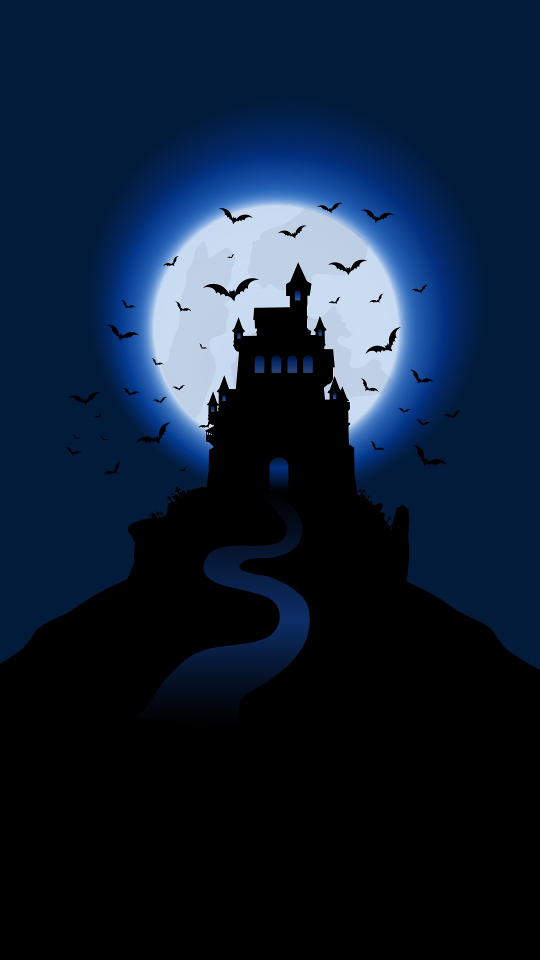 Обои атмосфера, здание, вышка, мир, лазурный в разрешении 1080x1920