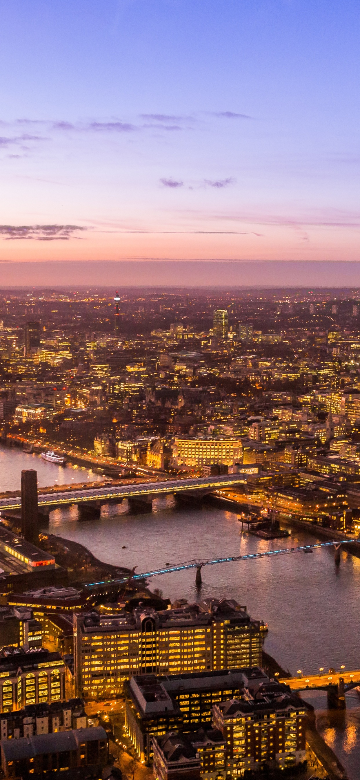 Обои река темза, городской пейзаж, город, городской район, метрополия в разрешении 1242x2688