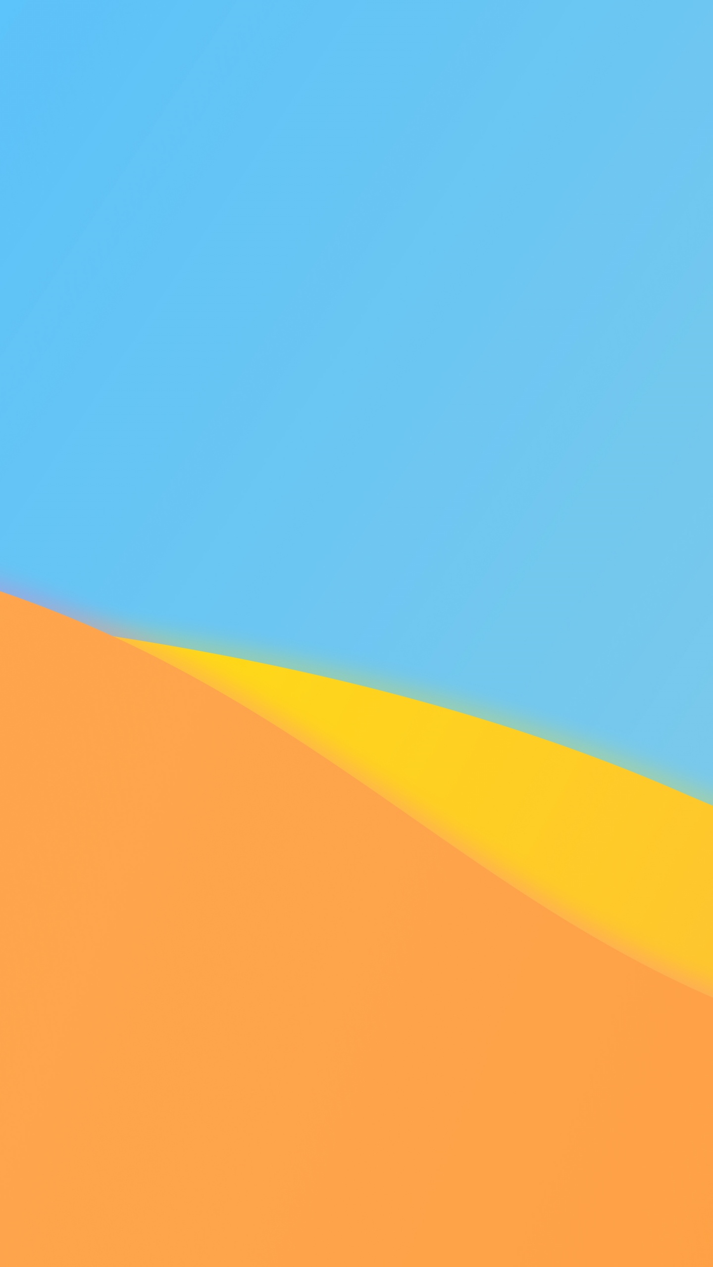 Обои яблоко, iOS 14, склон, гора, природный ландшафт в разрешении 1440x2560