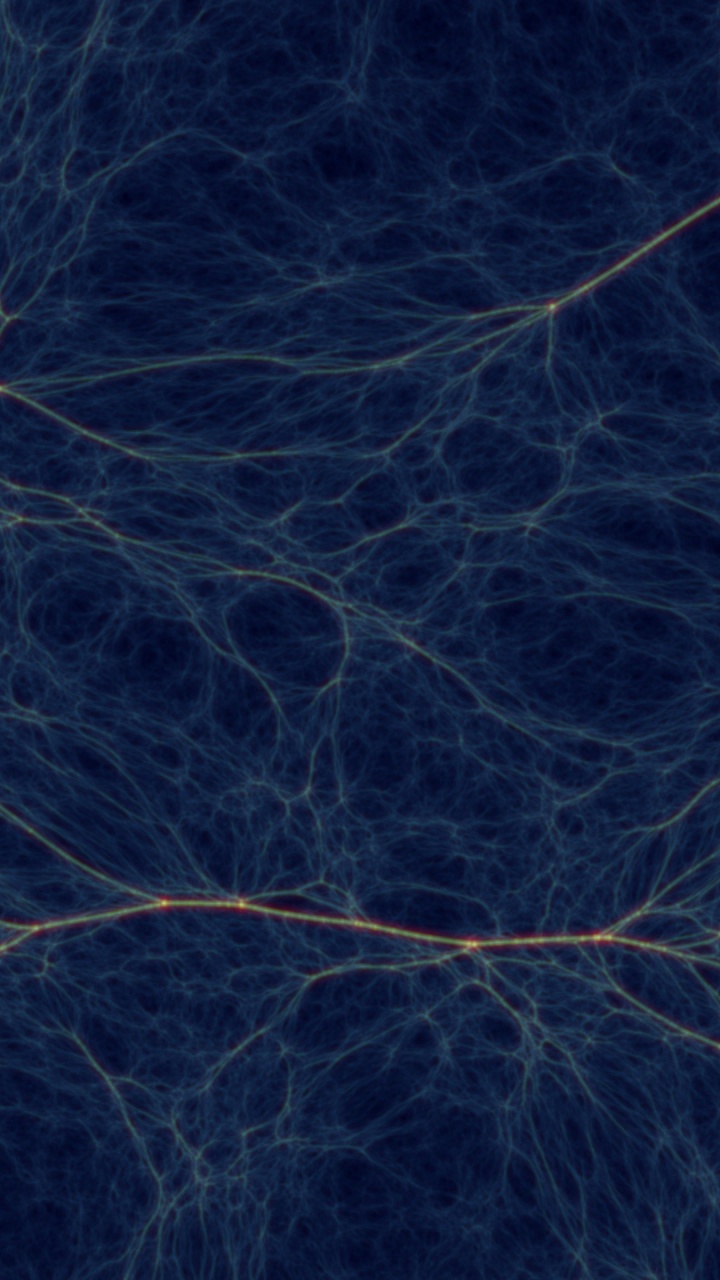 Обои синий, линия, атмосфера, свет, ветвь в разрешении 720x1280