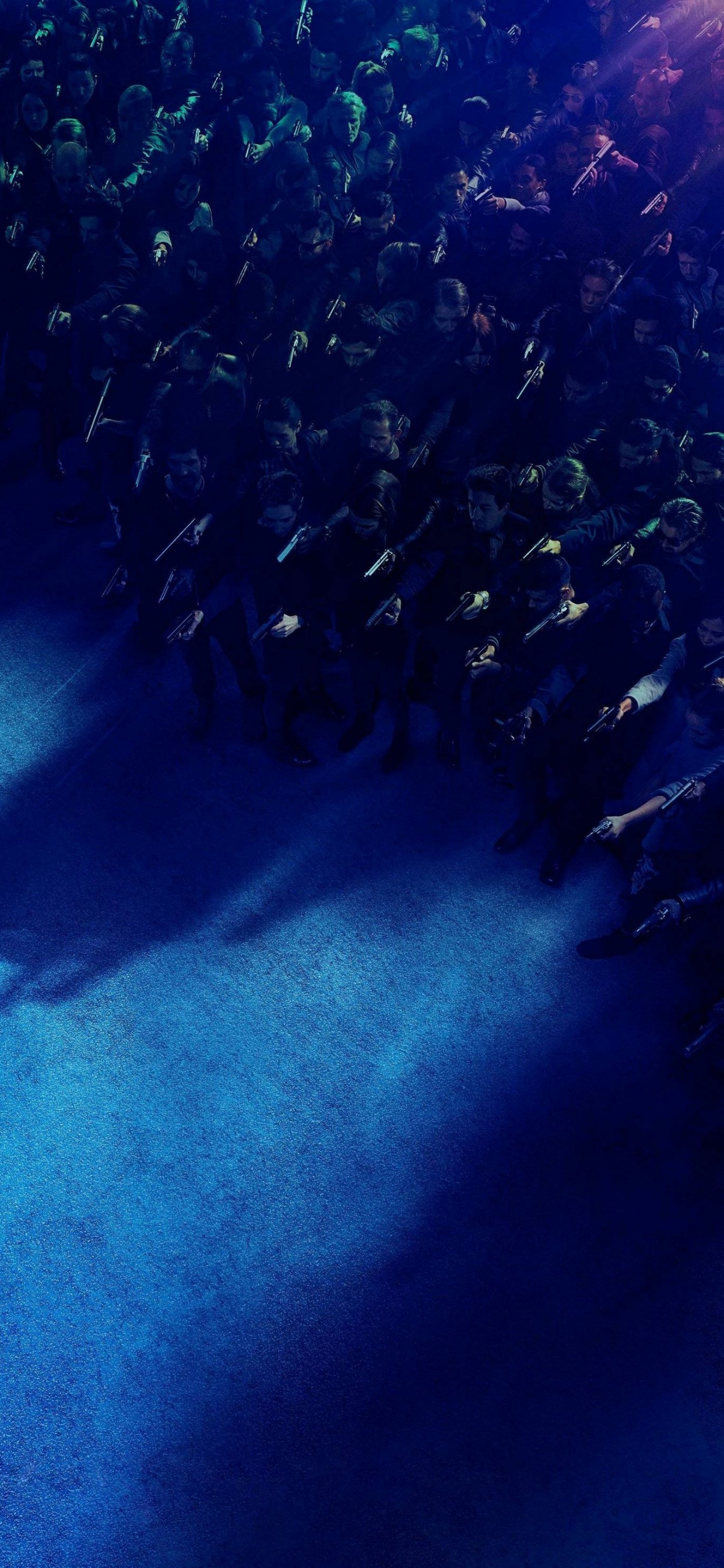 Обои плакат Джон фитиль 3, Джон Уик Глава 3 Парабеллум, Песенка Чад, постер, Нео-нуар в разрешении 1242x2688