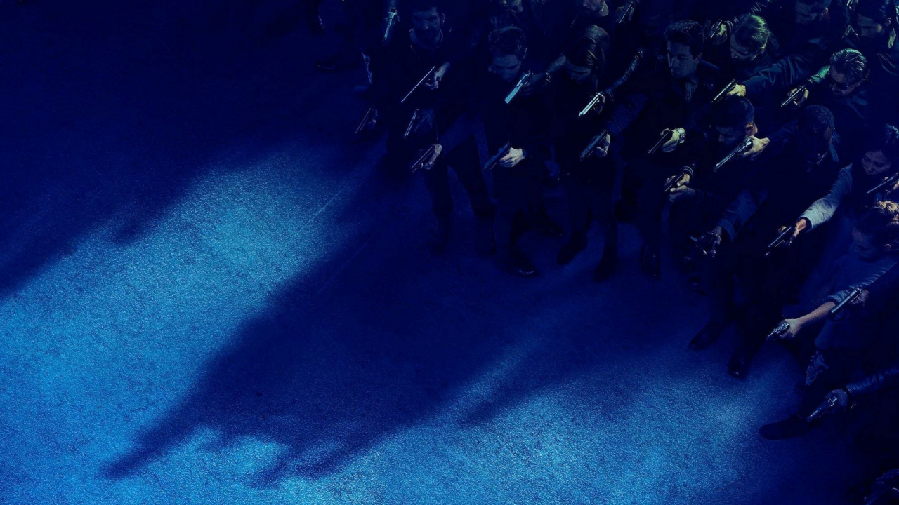 Обои плакат Джон фитиль 3, Джон Уик Глава 3 Парабеллум, Песенка Чад, постер, Нео-нуар в разрешении 1280x720