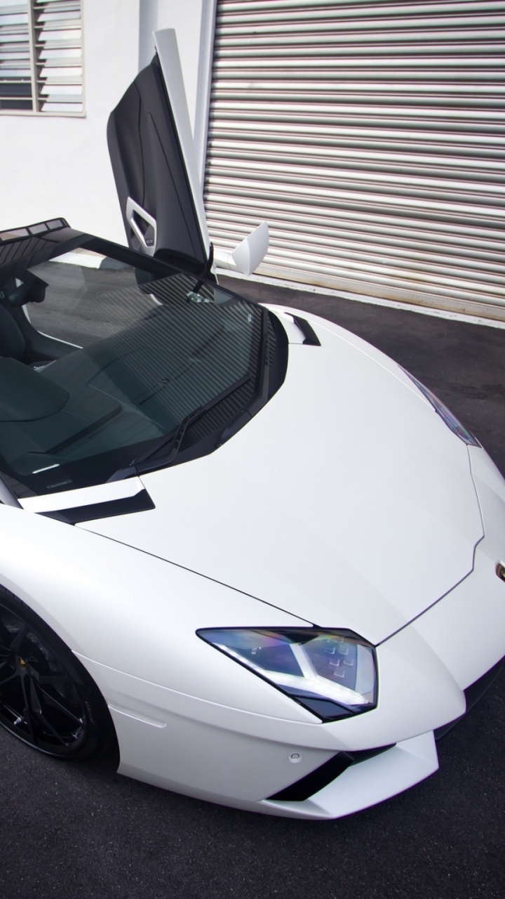 Обои Ламборгини авентадор, Ламборджини, суперкар, родстер, спорткар в разрешении 720x1280