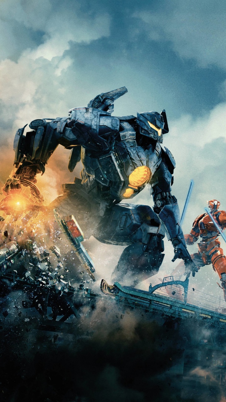 Обои Тихоокеанский рубеж, Джейк Пятидесятницы, Ливен Шао, Мако Мори, восстание Тихоокеанский Рубеж 2018 в разрешении 720x1280