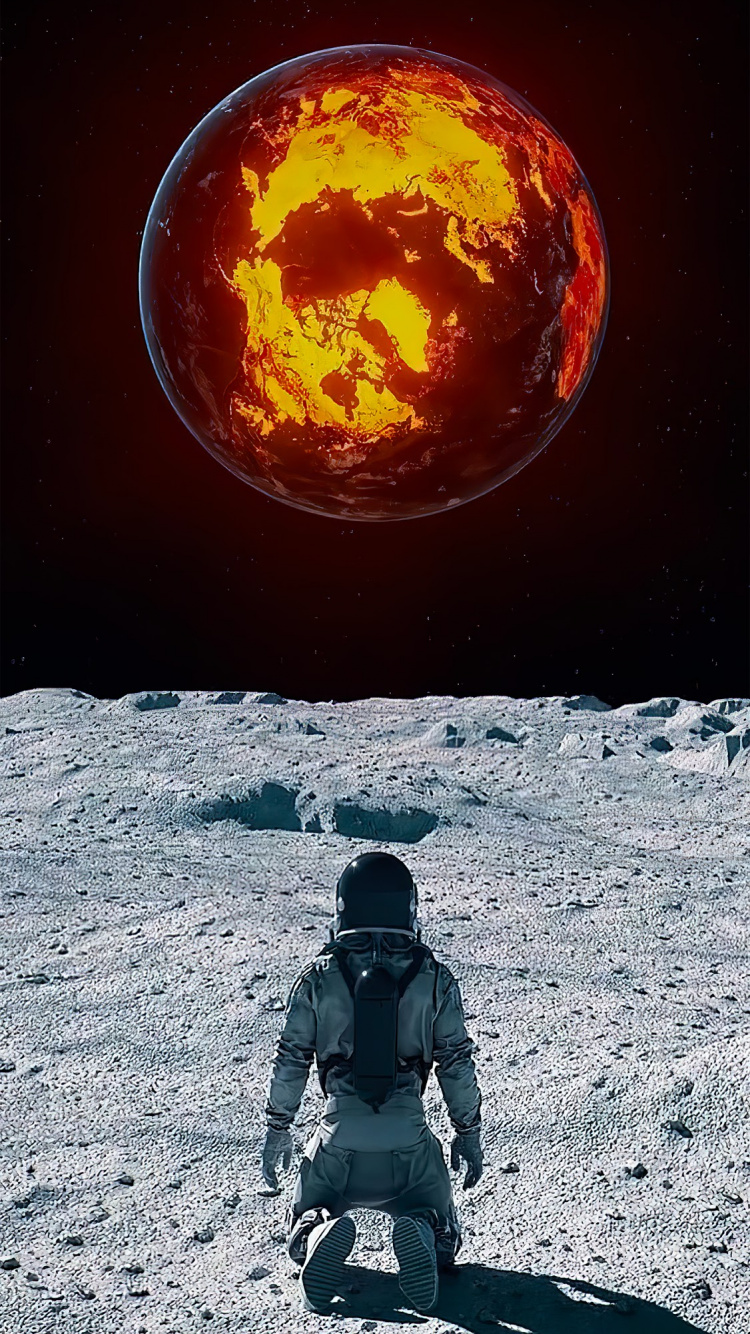 Обои слишком позднее искусство, арт, цифровое искусство, живопись, артист в разрешении 750x1334