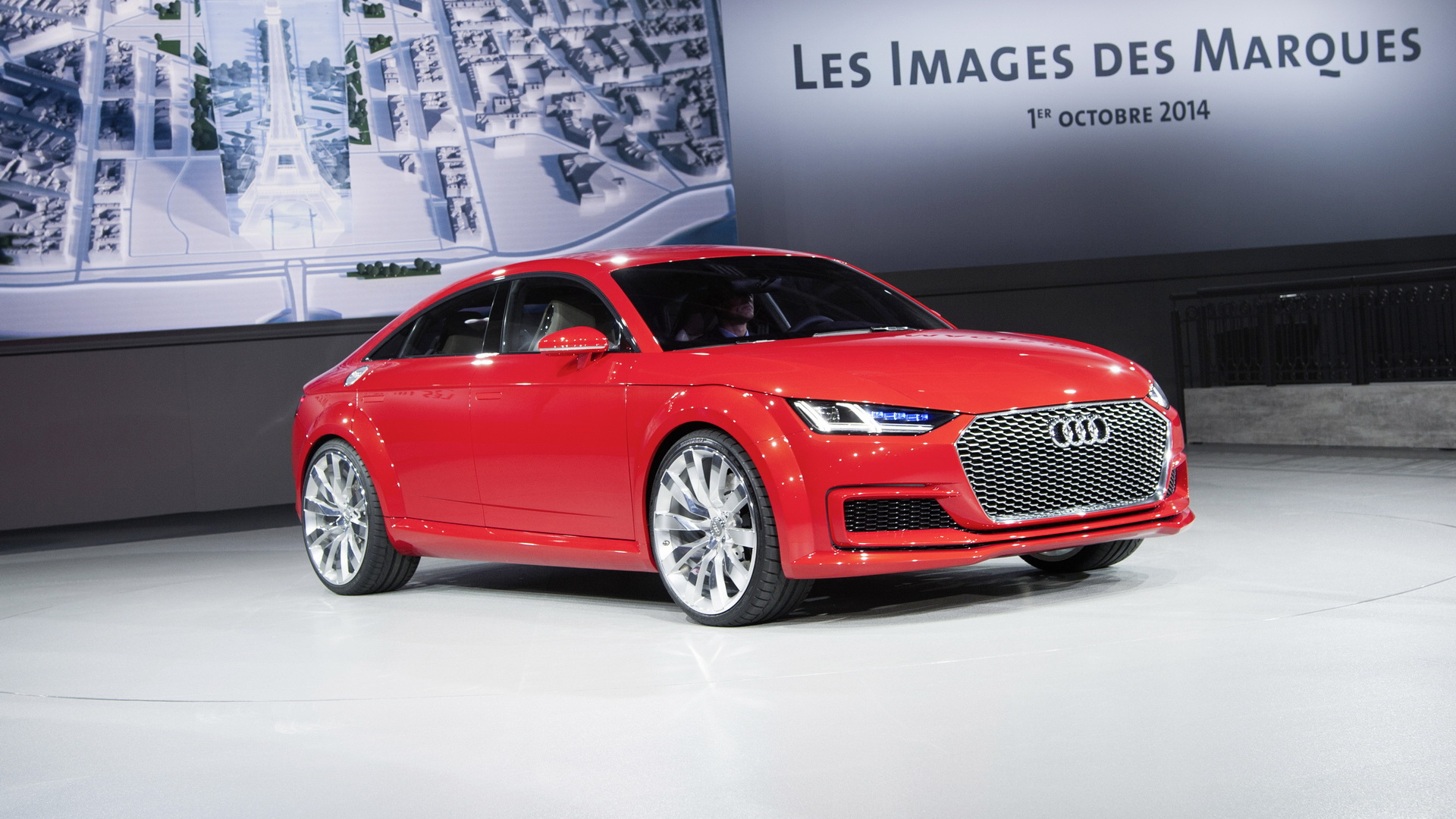 Обои Ауди ТТ 2014, audi, авто, спорткар, кузов купе в разрешении 1920x1080