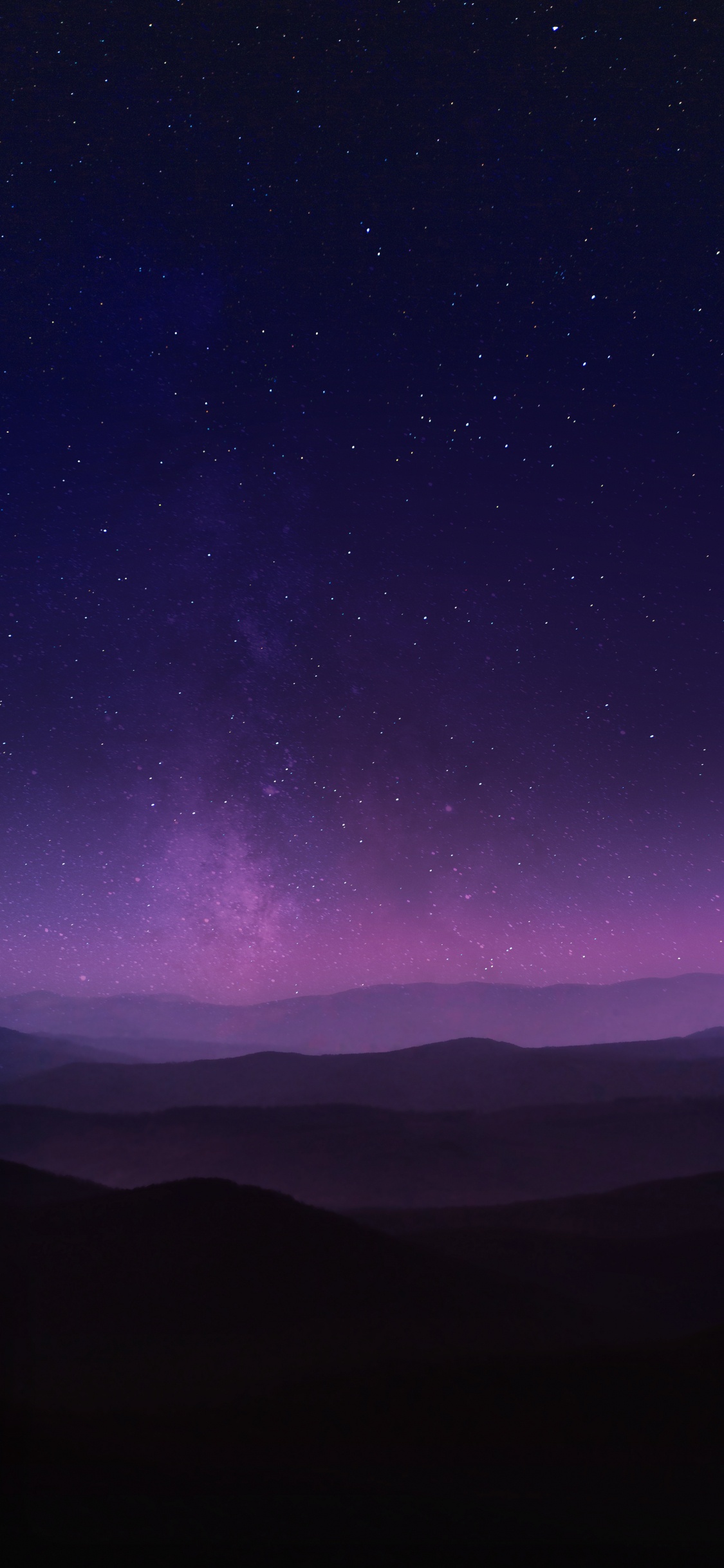 Обои атмосфера, природный ландшафт, окружающая среда, астрономический объект, горизонт в разрешении 1125x2436