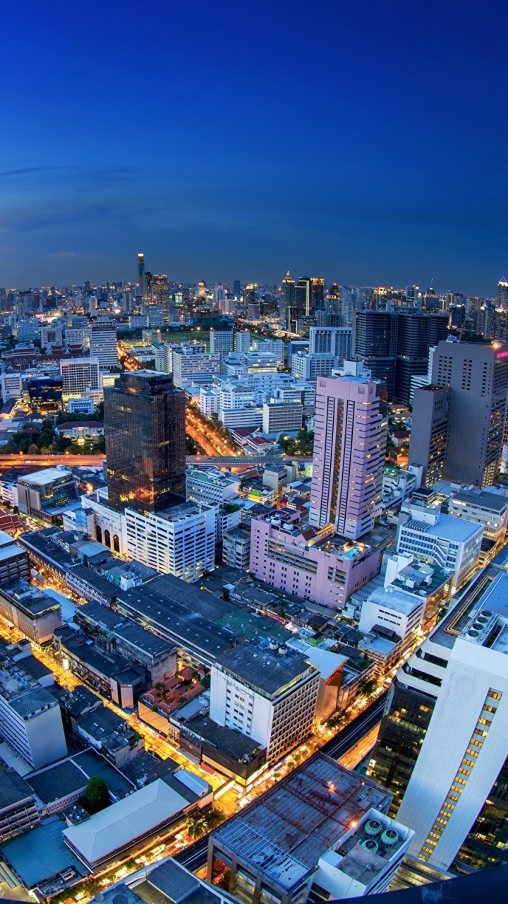 Обои городской пейзаж, городской район, город, метрополия, столица в разрешении 720x1280