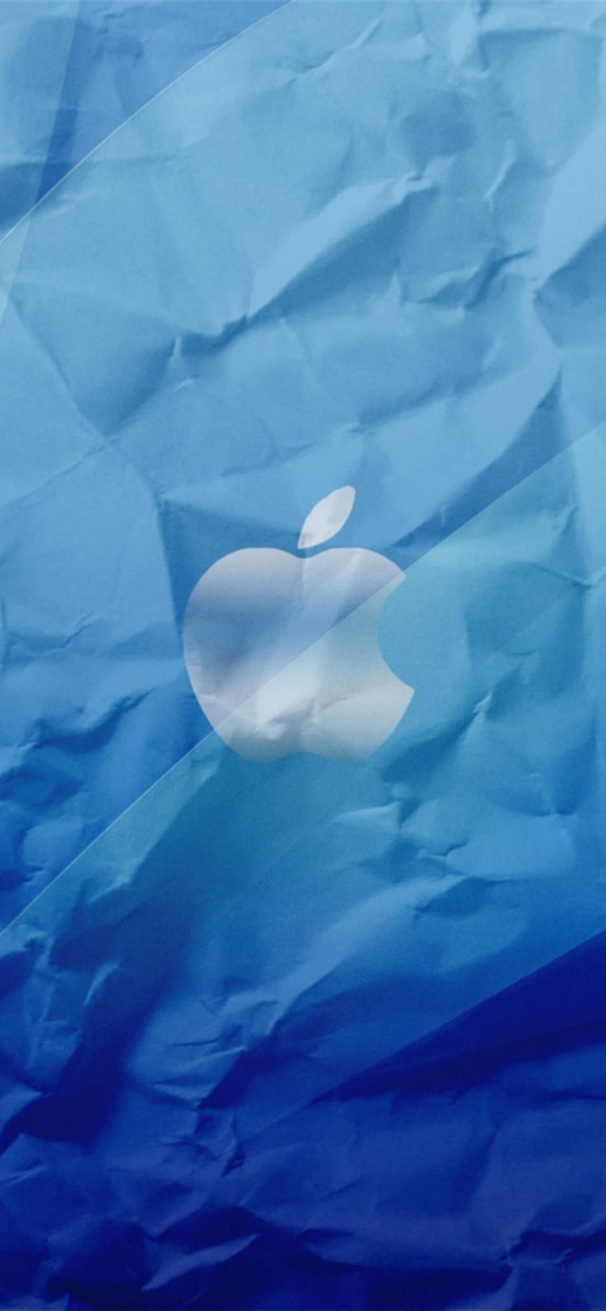 Обои apple, синий, лазурный, айсберг, лед в разрешении 1242x2688