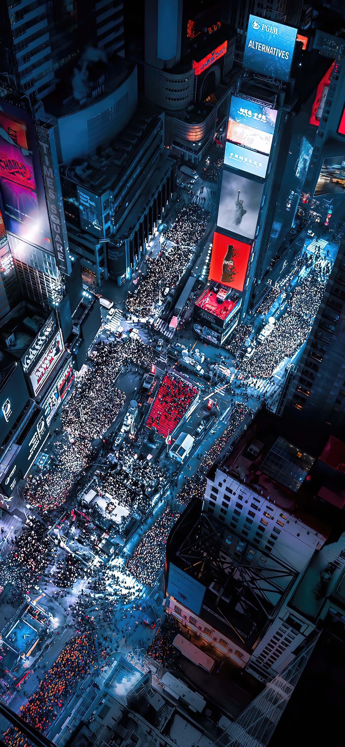 Обои городской район, мир, синий, здание, городской дизайн в разрешении 1125x2436