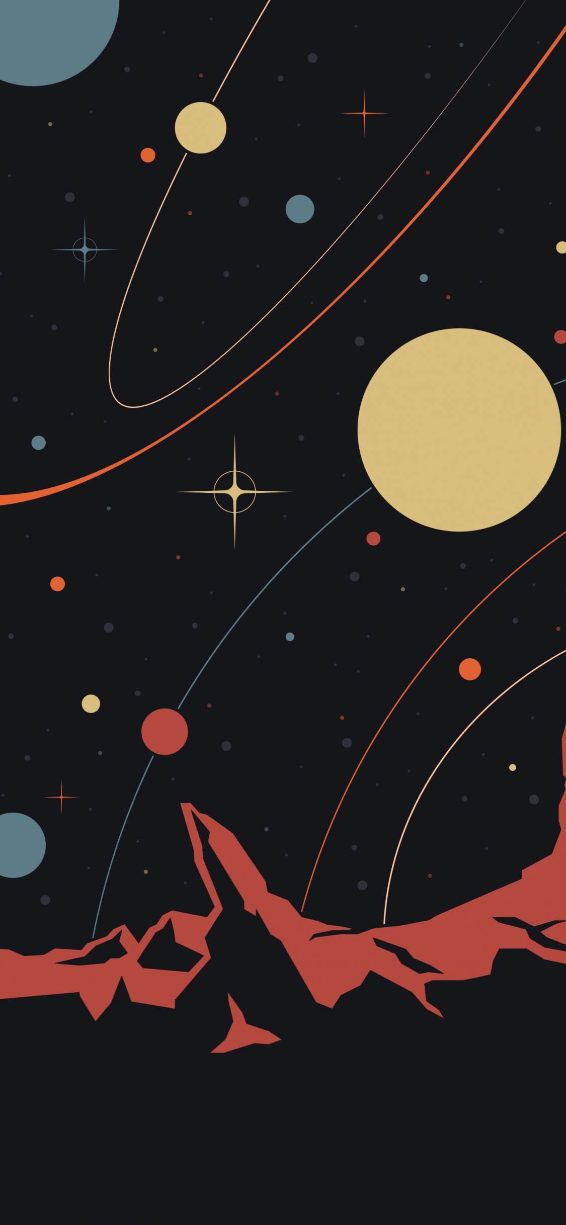 Обои постер, графический дизайн, иллюстрация, визуальное искусство, Ретрофутуризм в разрешении 1125x2436