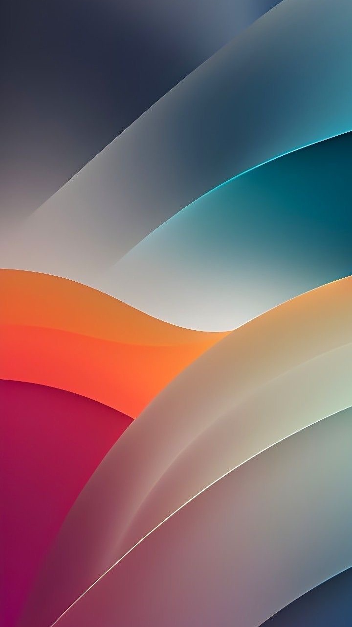 Обои цветной, смартфон, красный цвет, Оранжевый цвет, дизайн в разрешении 720x1280