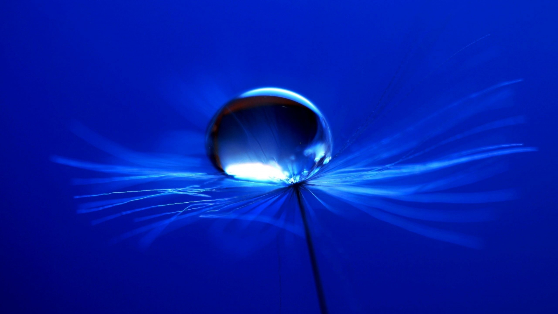 Обои вода, синий, свет, электрик, синий кобальт в разрешении 1920x1080