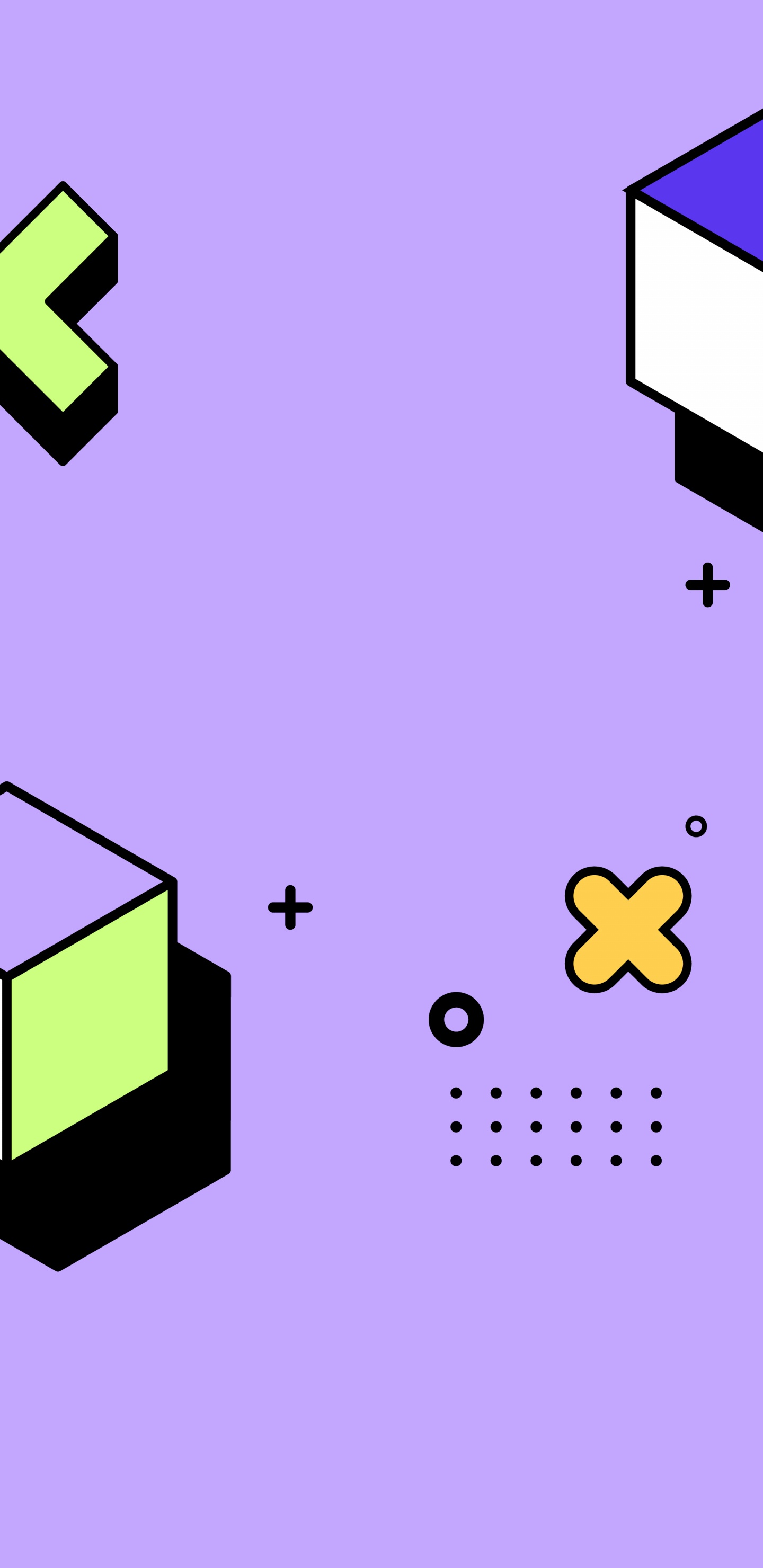 Обои мультфильм, арт, прямоугольник, линия, материальное свойство в разрешении 1440x2960