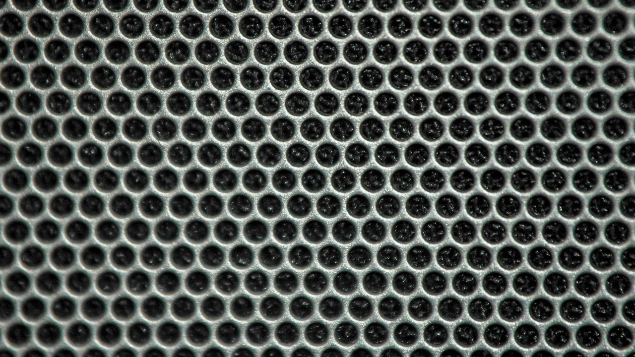 Обои перфорированный металл, листовой металл, металл, ячейка, сталь в разрешении 1280x720