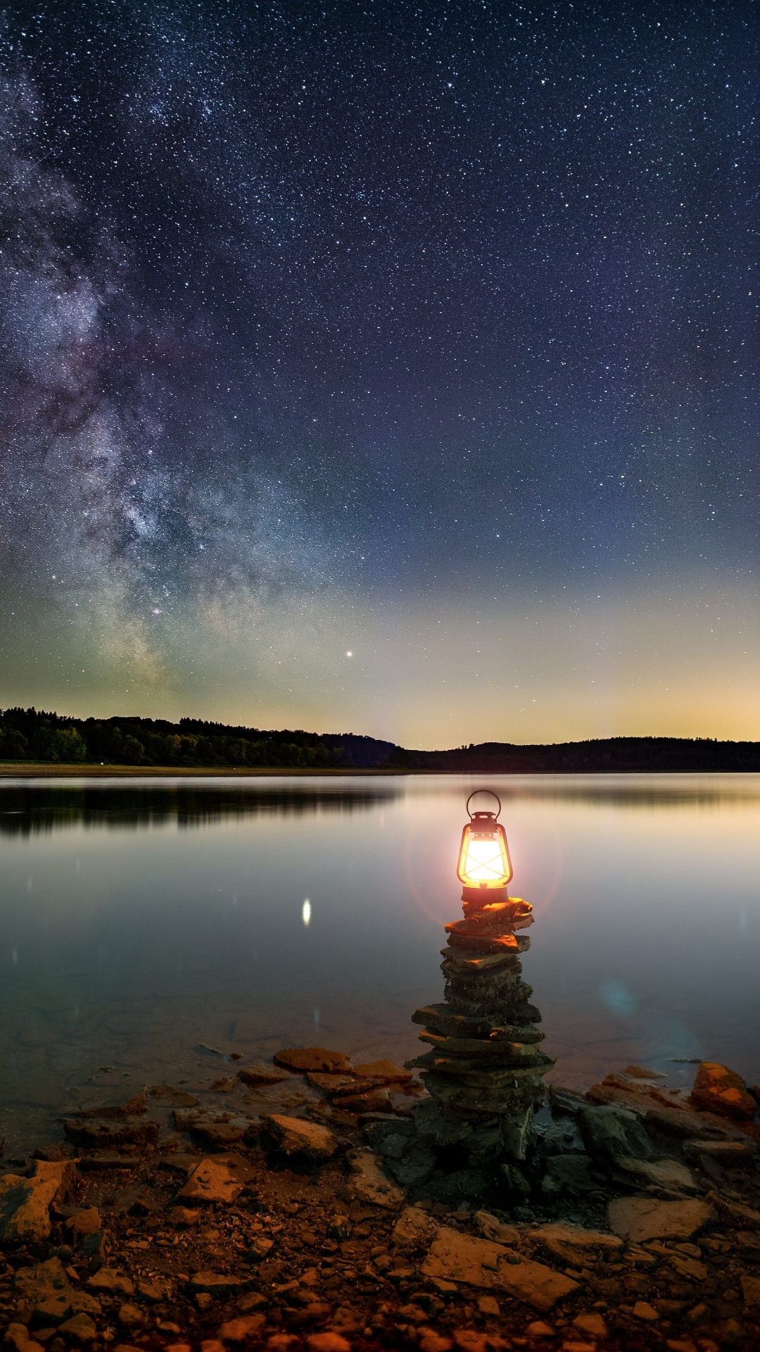 Обои звезда, природный ландшафт, спокойный, облако, небо в разрешении 1080x1920