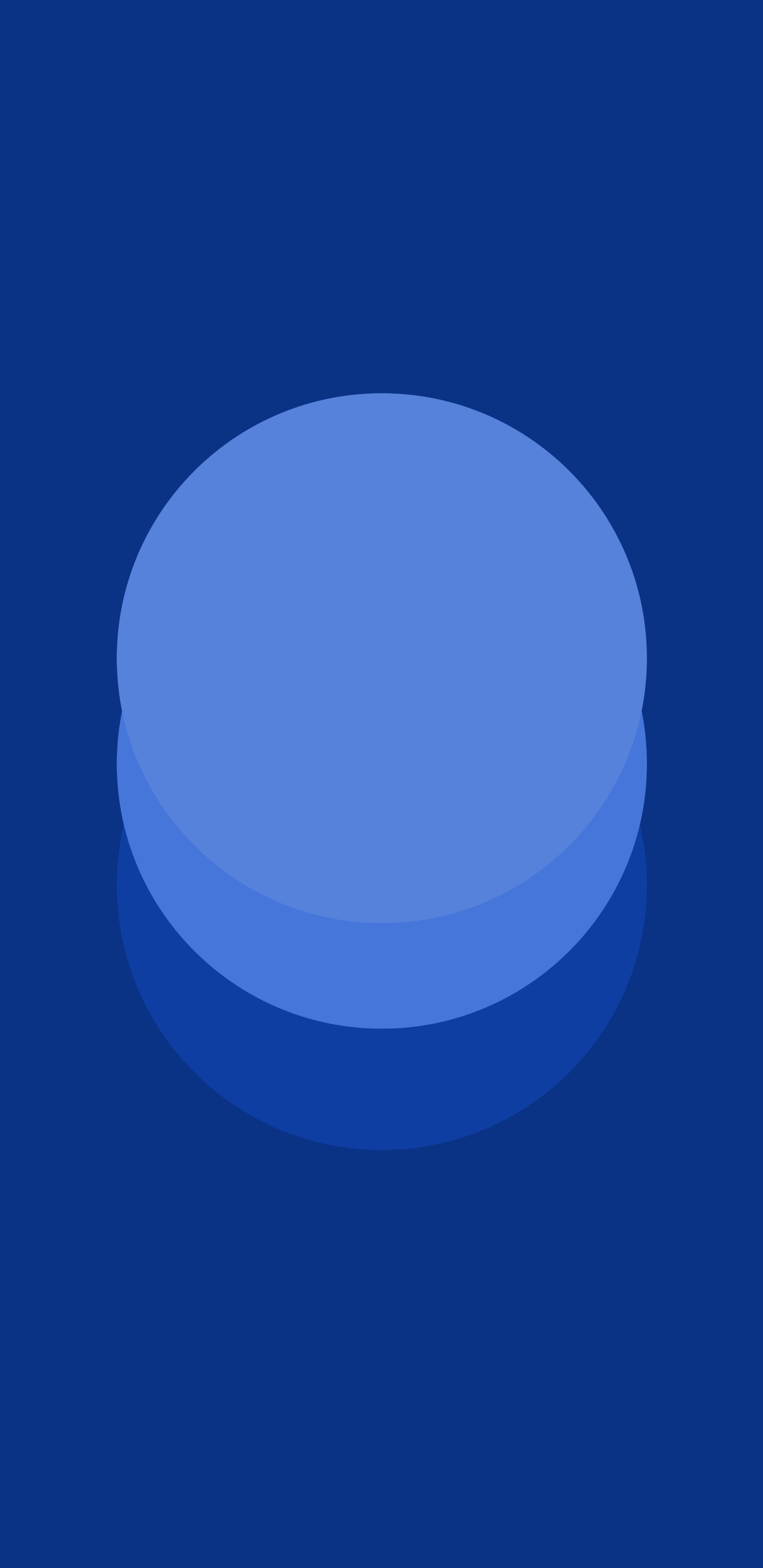 Обои синий кобальт, синий, электрик, круг, узор в разрешении 1440x2960
