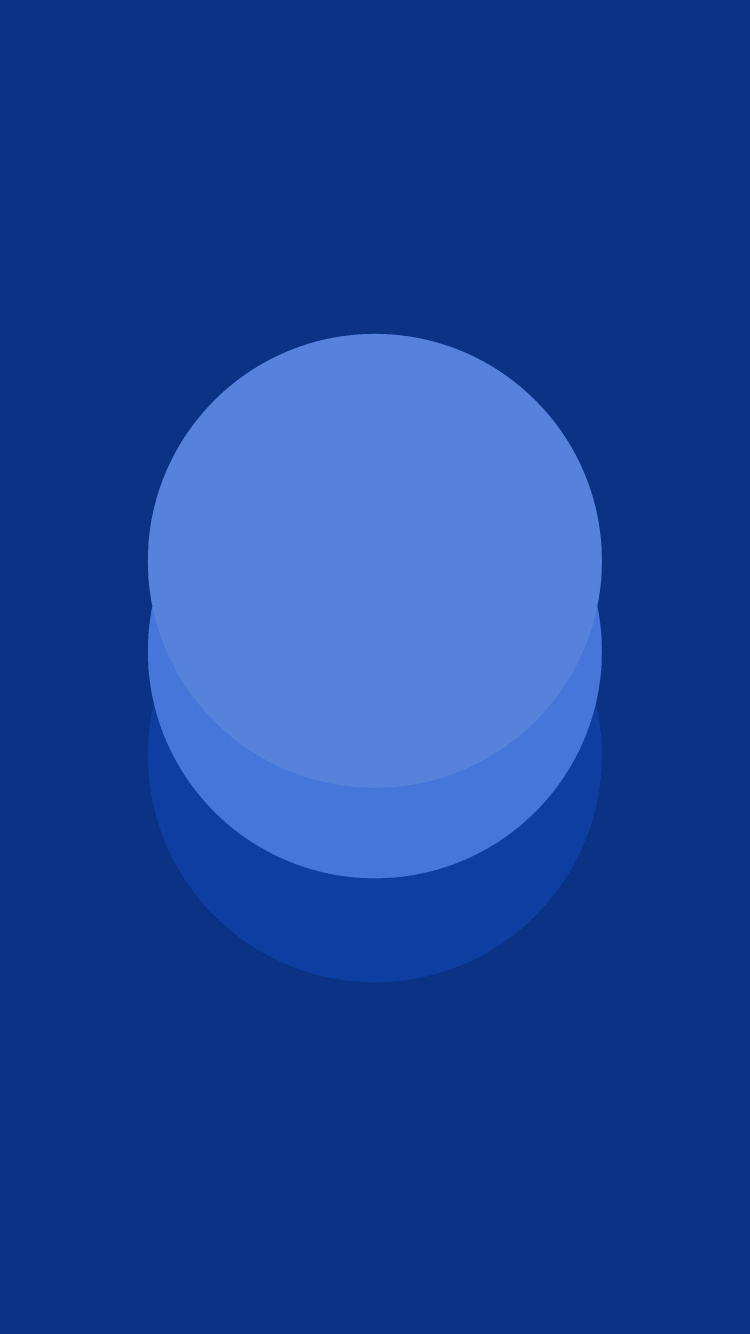 Обои синий кобальт, синий, электрик, круг, узор в разрешении 750x1334