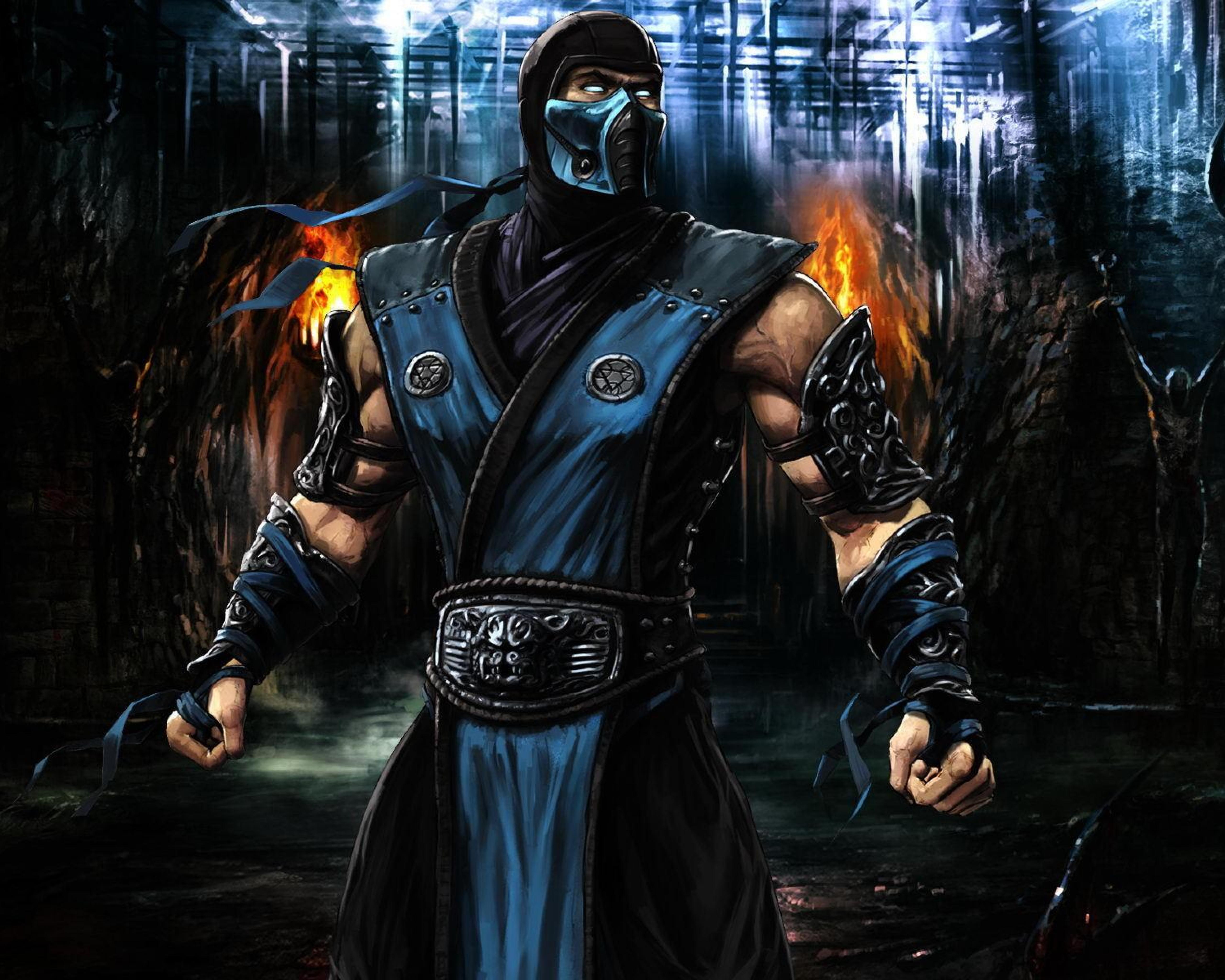 Обои mortal kombat x, Скорпион, приключенческая игра, компьютерная игра ...