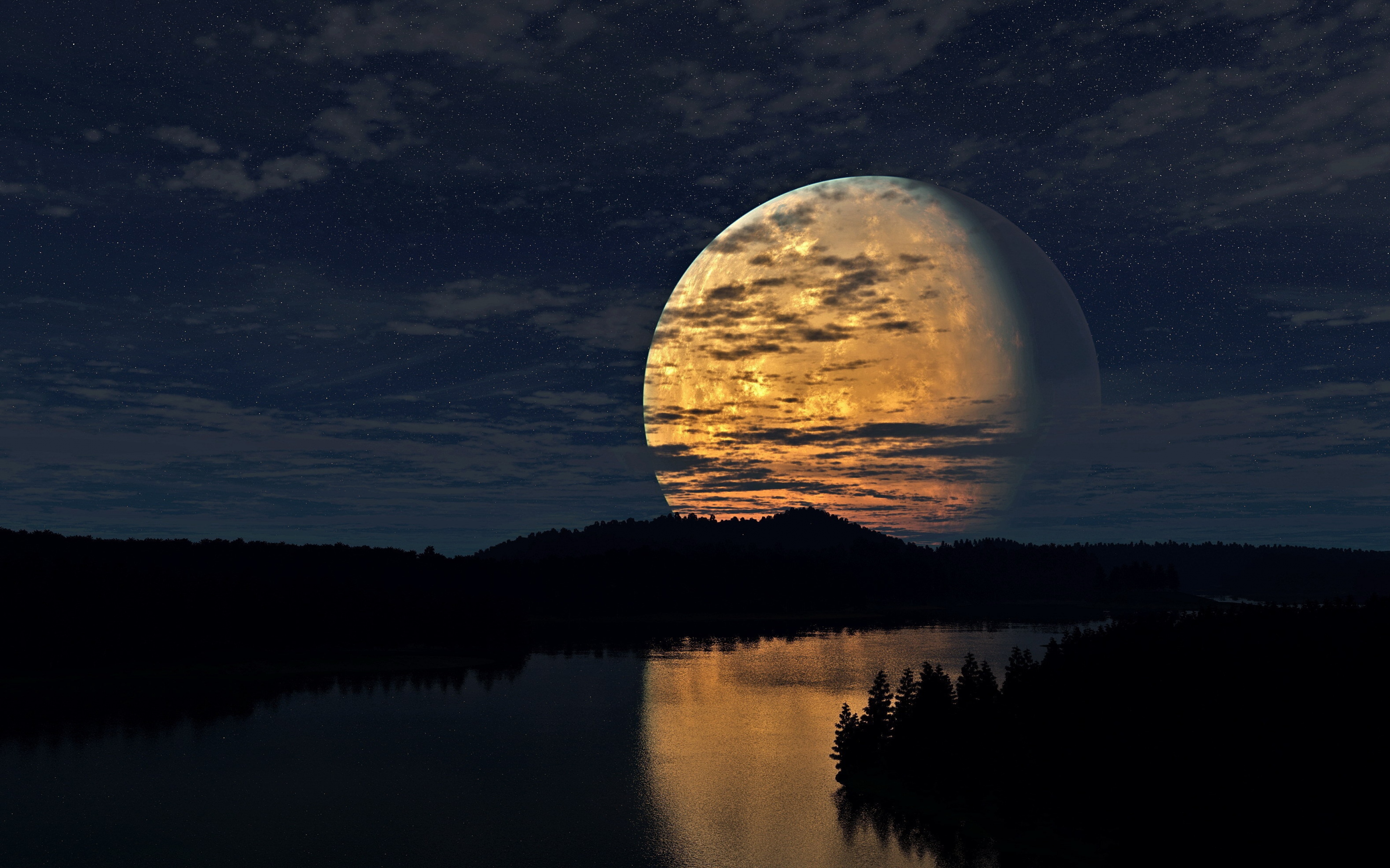 Лунные пейзажи фото высокого разрешения