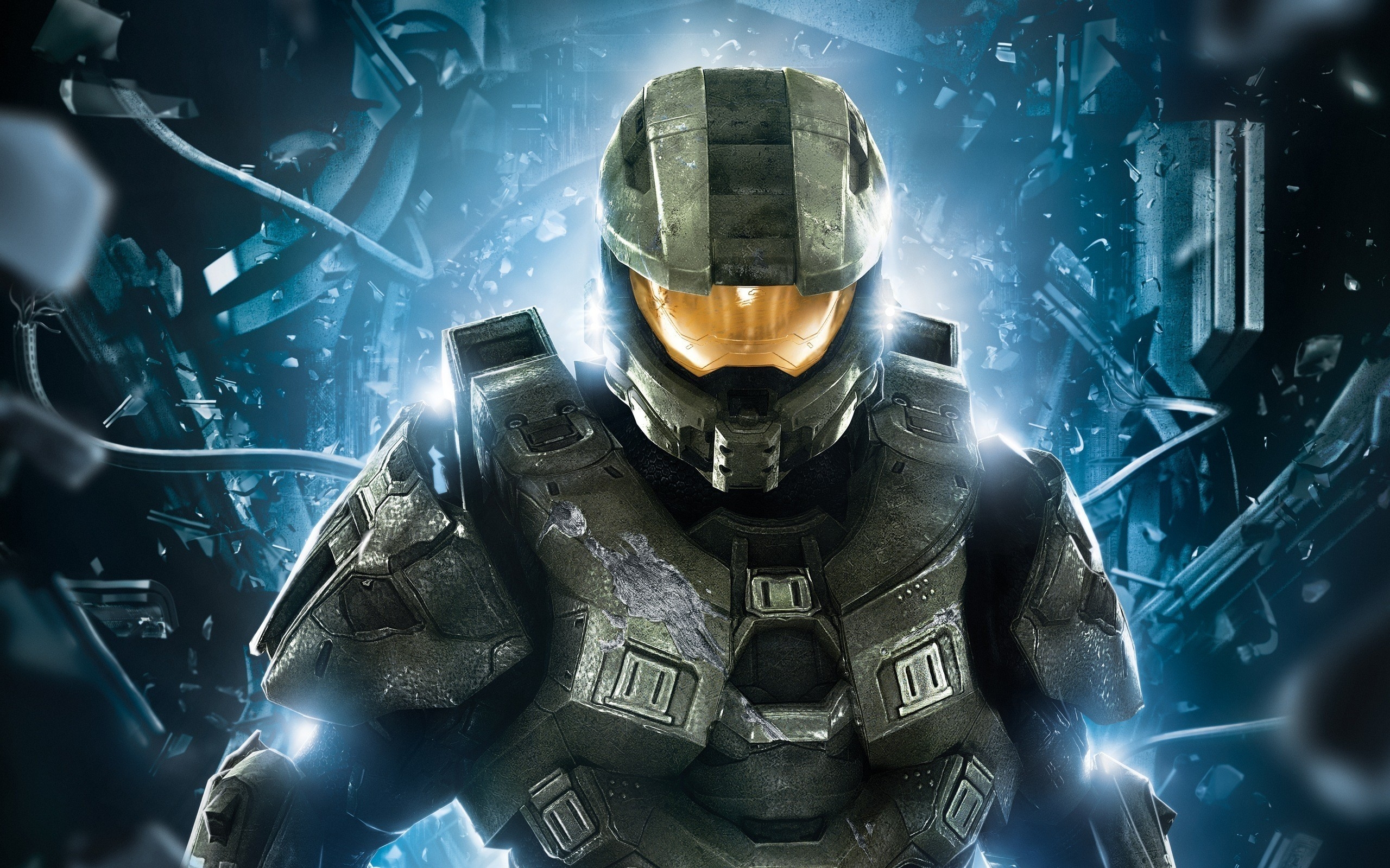 Oboi Halo 4 Master Chif Kompyuternaya Igra Figurka Mashina Hd Ready Besplatno Zastavka 1366x768 Skachat Kartinki I Foto