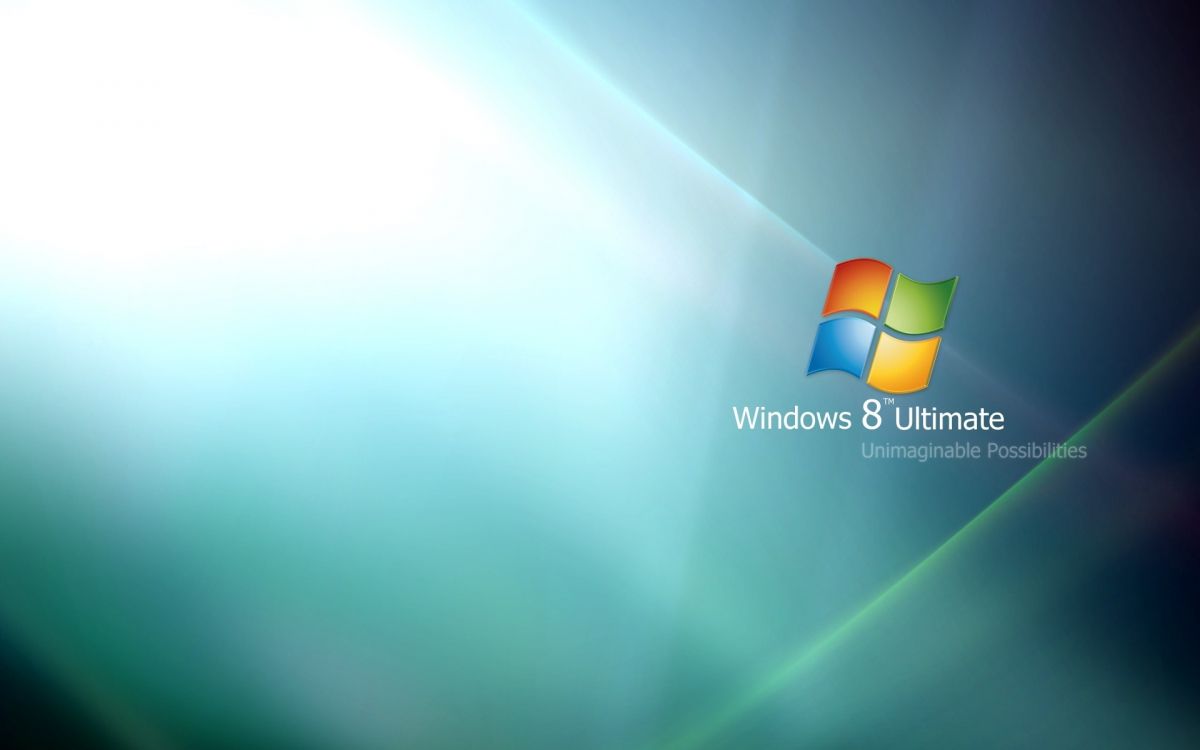 Обои Windows 8, microsoft windows, синий, свет, Майкрософт в разрешении 1920x1200