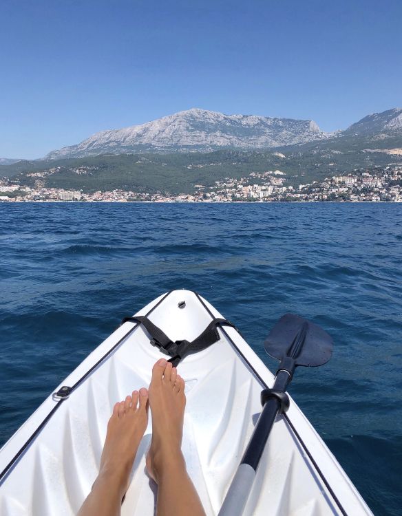 Обои лодка, фьорд, вода, катание на лодках, судно в разрешении 2919x3746