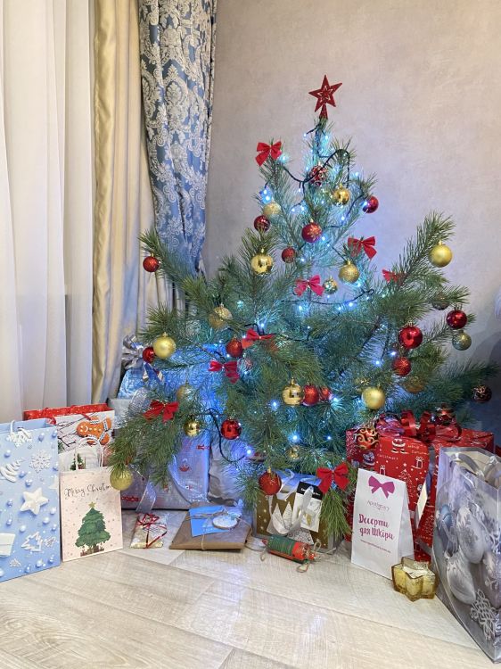 Обои елка, Рождественский день, пихта, дизайн интерьера, Рождественские украшения в разрешении 1536x2048