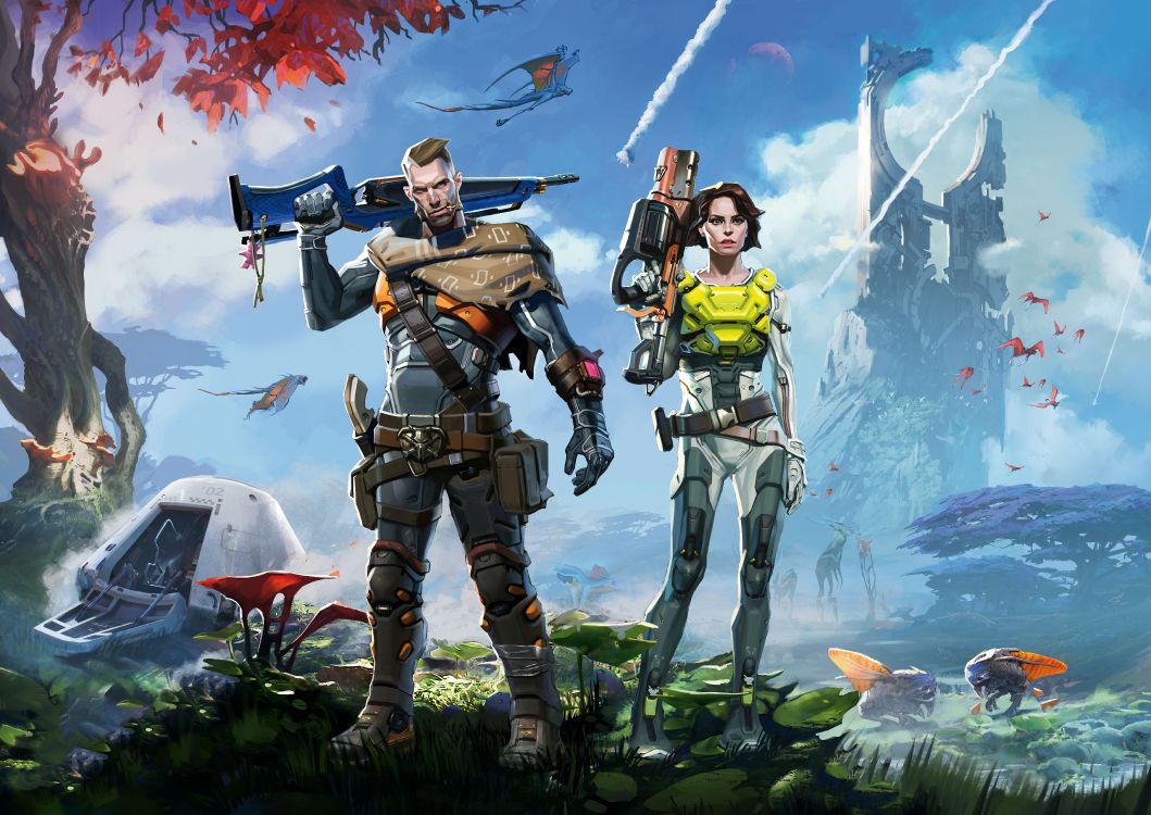 Обои игровой цикл, стратегии видео игры, компьютерная игра, игры, меха в разрешении 9980x7063