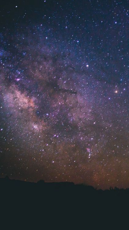 Обои правый ключ, атмосфера, пурпур, астрономический объект, Галактика в разрешении 2160x3840