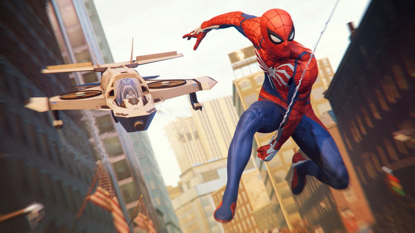 Обои spider man silver lining, Серебряный Соболь, человек-паук, Insomniac Games, молот в разрешении 3840x2160