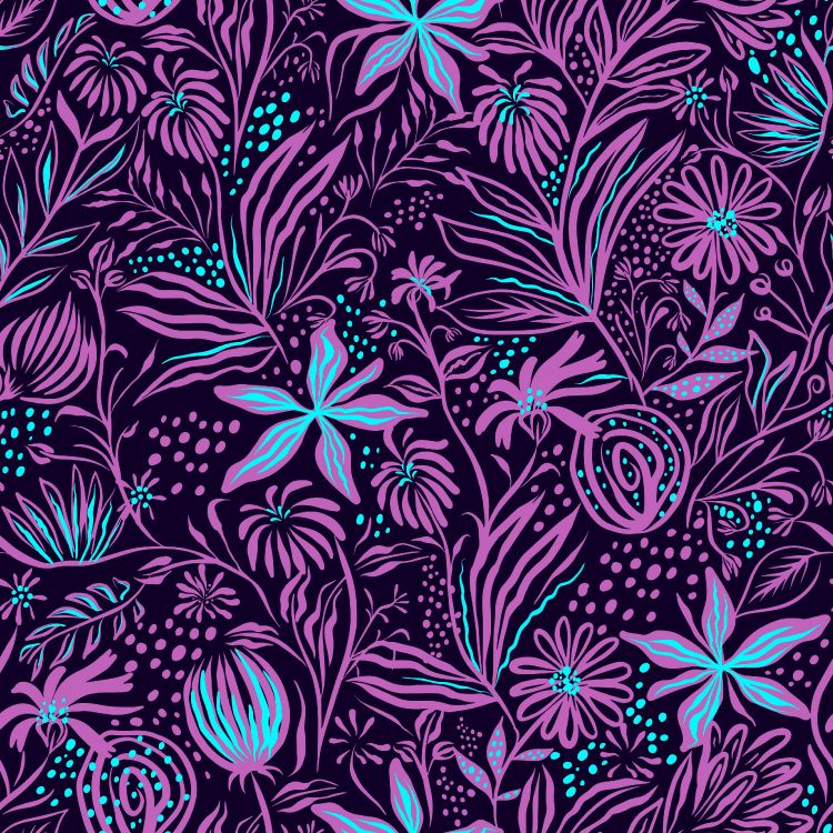 Обои узор, пурпур, дизайн, пурпурный цвет, цветок в разрешении 3415x3415