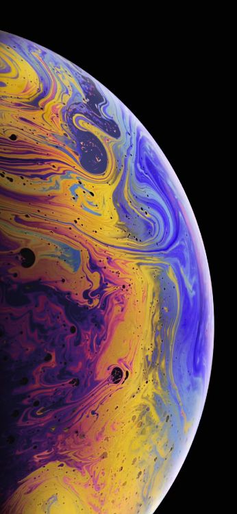 Обои apple, iPhone, iPhone XS, iPhone XS Max, яблоко в разрешении 1356x2934