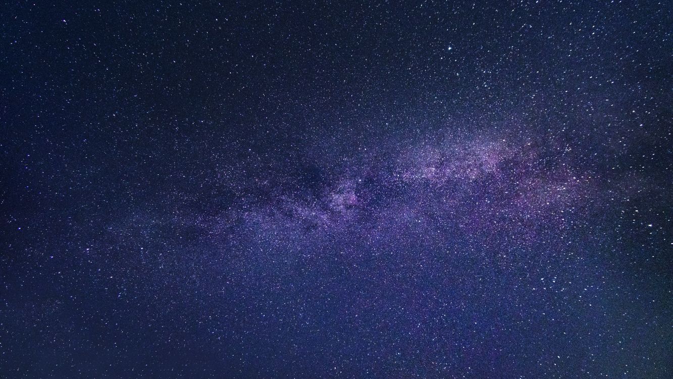 Обои Галактика, пурпур, Фиолетовый, атмосфера, синий в разрешении 6000x3375