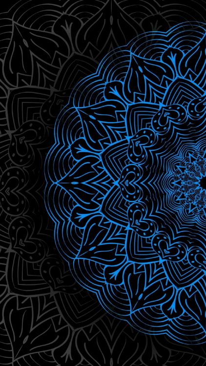 Обои узор, визуальное искусство, дизайн, психоделическое искусство, вода в разрешении 1440x2559