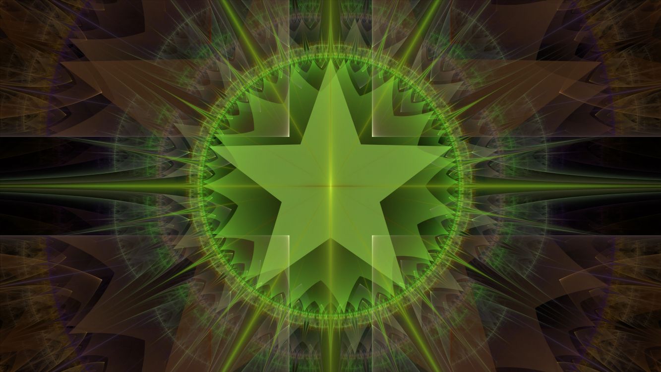 Обои фрактальное искусство, фрактал, узор, фигура, наземное растение в разрешении 3840x2160