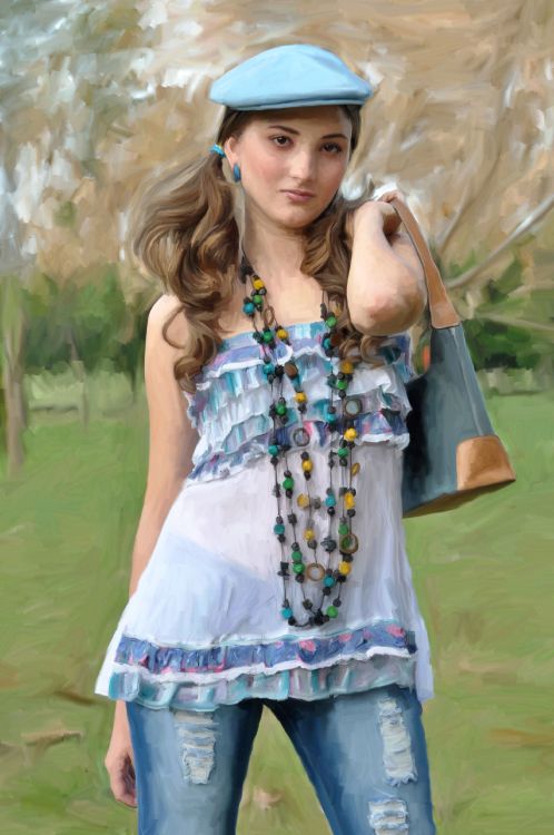 Обои плечо, одежда, джинсы, головной убор, джинсовая ткань в разрешении 2848x4288