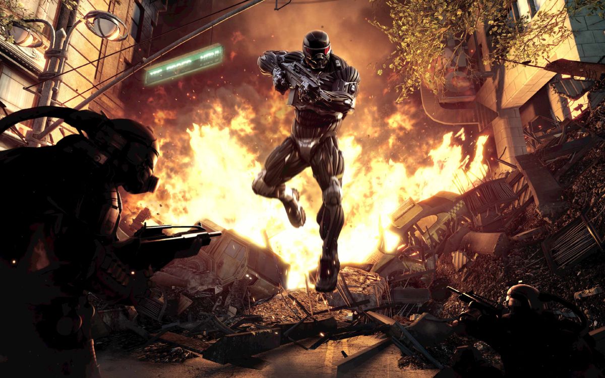Обои crysis 2, crysis, шутер, playstation 3, компьютерная игра в разрешении 3840x2400