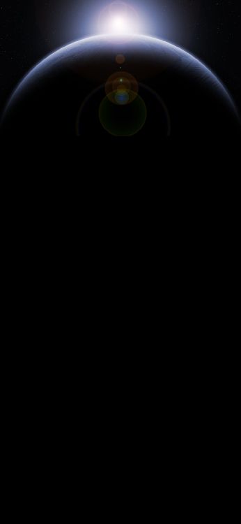 Обои атмосфера, земля, рукав, автомобильное освещение, гаджет в разрешении 1080x2340