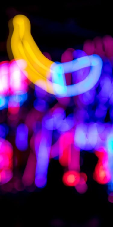 Обои свет, красочность, пурпур, Фиолетовый, газ в разрешении 1500x3000