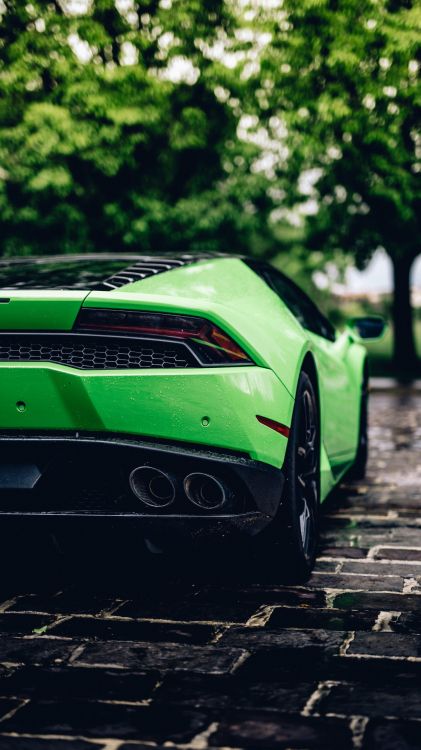 Обои легковые автомобили, яблоко, колесо, шина, капюшон в разрешении 1080x1920